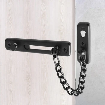 LWZH Stainless Steel Security Door Chain Hotel Home Security Sliding Door Lock Chain Anti-Thief Safty Gate Door Chain Bolt Latch
LWZH Stainless Steel Security Door Chain Hotel Home Security Sliding Door Lock Chain Anti-Thief Safty Gate Door Chain Bolt Latch