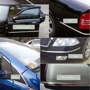 Car Anti-collision strip Bright Chrome-plated ABS Moulding Bumper 18mm x 39ft Scratch resistant
Car Anti-collision strip Bright Chrome-plated ABS Moulding Bumper 18mm x 39ft Scratch resistant