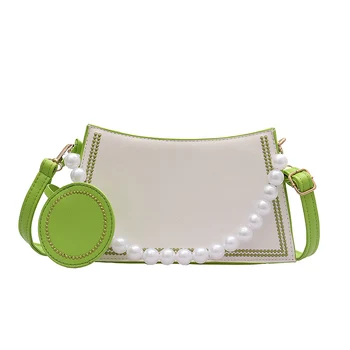 Pearl Chain Candu Coloue Luxury Women Messenger Bags Summer New Women Ladies Underarm Shoulder Bags PU Leather Girls Handbags
Pearl Chain Candu Coloue Luxury Women Messenger Bags Summer New Women Ladies Underarm Shoulder Bags PU Leather Girls Handbags