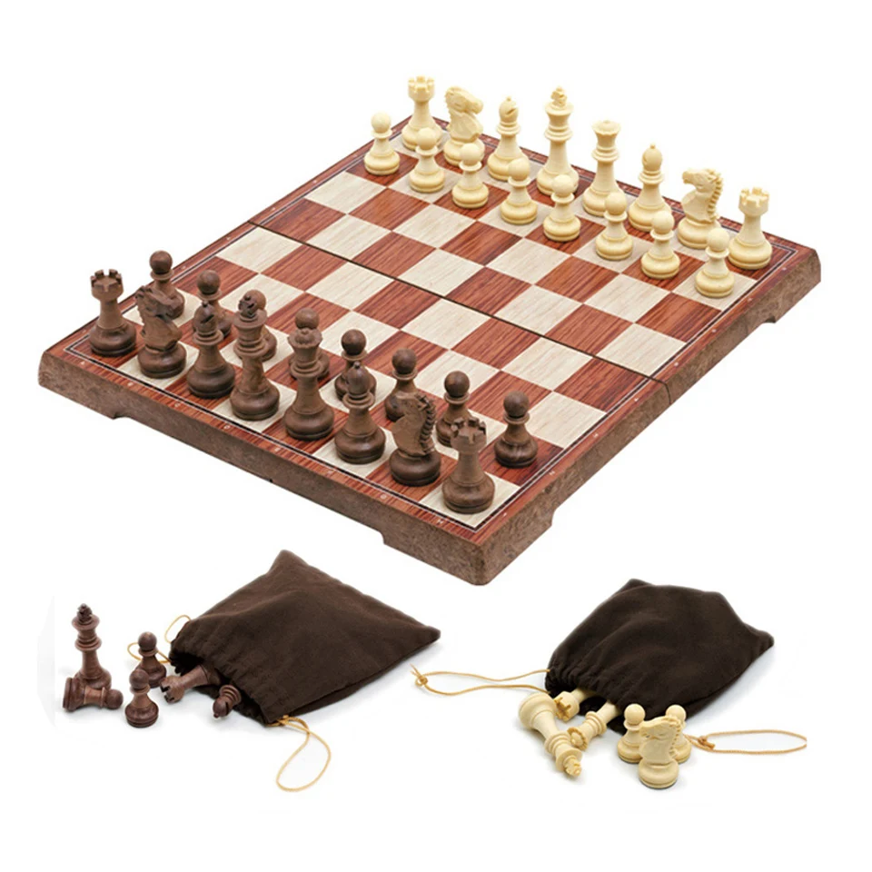 Plastic Chess Game Magnetic Chess Pieces Folding Chessboard Chess Game Plastic Chessman Family Board Game Gift Toy
Plastic Chess Game Magnetic Chess Pieces Folding Chessboard Chess Game Plastic Chessman Family Board Game Gift Toy