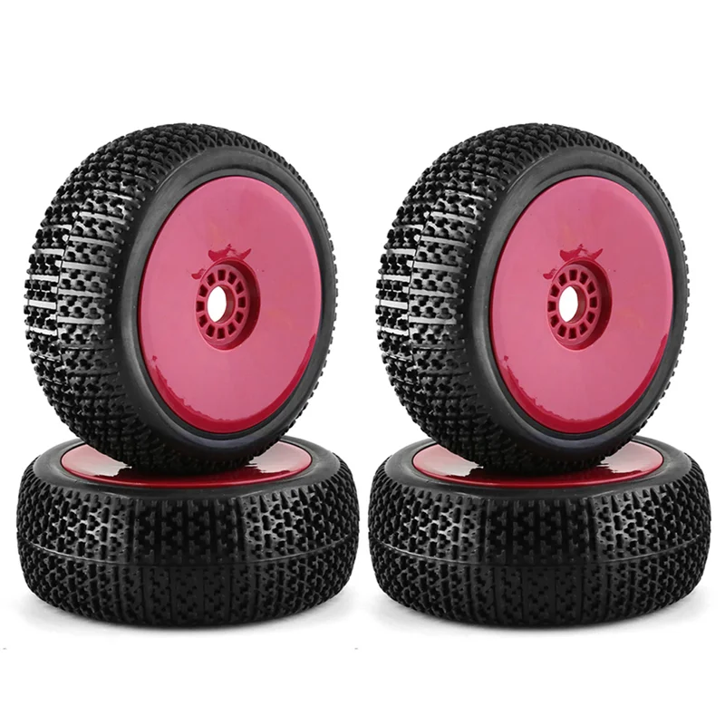 116mm 1/8 Scale RC Buggy Tires 17mm Hex RC Wheels and Tires for ARRMA Typhon Redcat Team Losi Kyosho VRX HSP,Dark Red
116mm 1/8 Scale RC Buggy Tires 17mm Hex RC Wheels and Tires for ARRMA Typhon Redcat Team Losi Kyosho VRX HSP,Dark Red