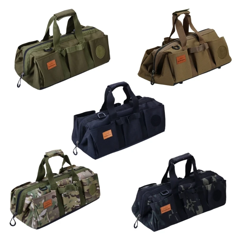 Большая вместительная сумка для инструментов для кемпинга, коробка для мелочей, сумка для уличной палатки, сумка для тяжелых для
Большая вместительная сумка для инструментов для кемпинга, коробка для мелочей, сумка для уличной палатки, сумка для тяжелых для