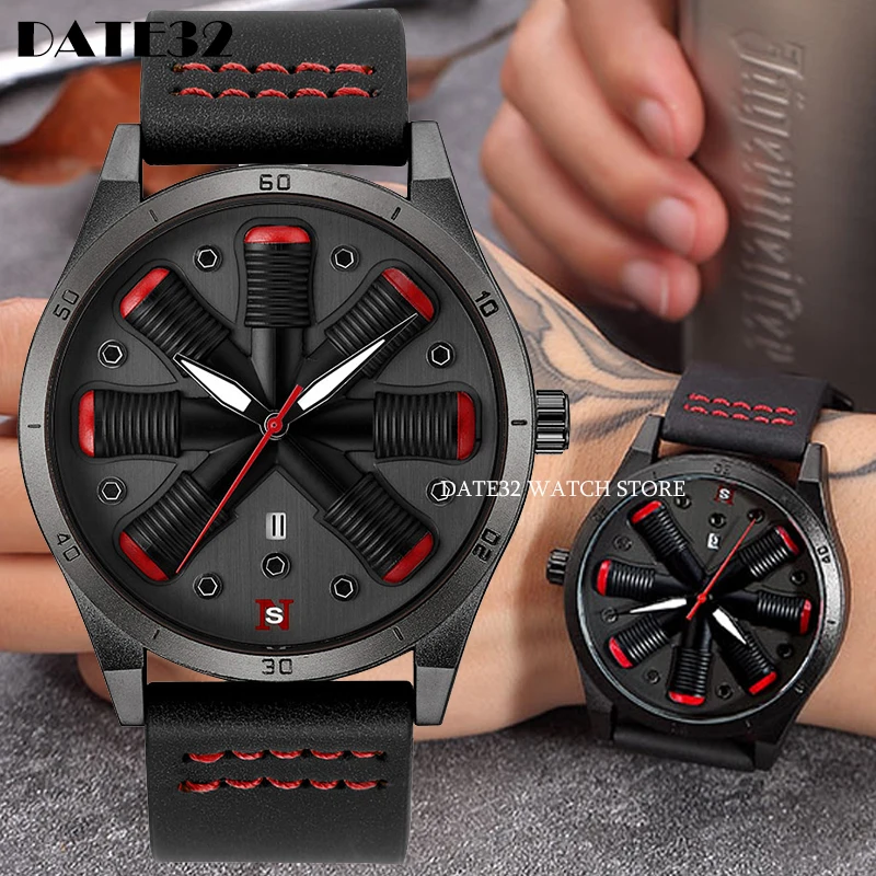 Часы наручные Flieger мужские с большим циферблатом, крутые спортивные, с гравировкой самолета, двигателя, авиаторы
Часы наручные Flieger мужские с большим циферблатом, крутые спортивные, с гравировкой самолета, двигателя, авиаторы