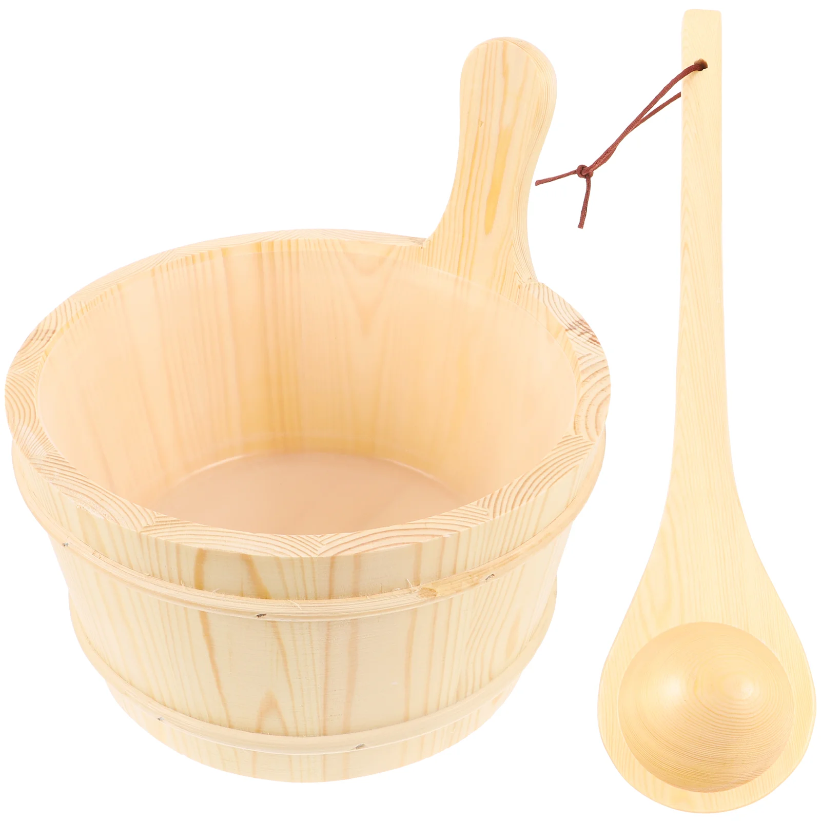 1 Set Sauna Accessory Wooden Bucket Wooden Barrel For Home Sauna Room Bathing Bucket
1 Set Sauna Accessory Wooden Bucket Wooden Barrel For Home Sauna Room Bathing Bucket