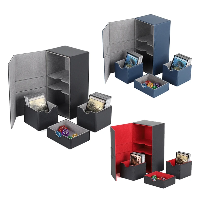 Multifunction Case Container Card Box Card Protector Card Deck Boxes Holds 200+ Card Carrying Organiser Case
Multifunction Case Container Card Box Card Protector Card Deck Boxes Holds 200+ Card Carrying Organiser Case