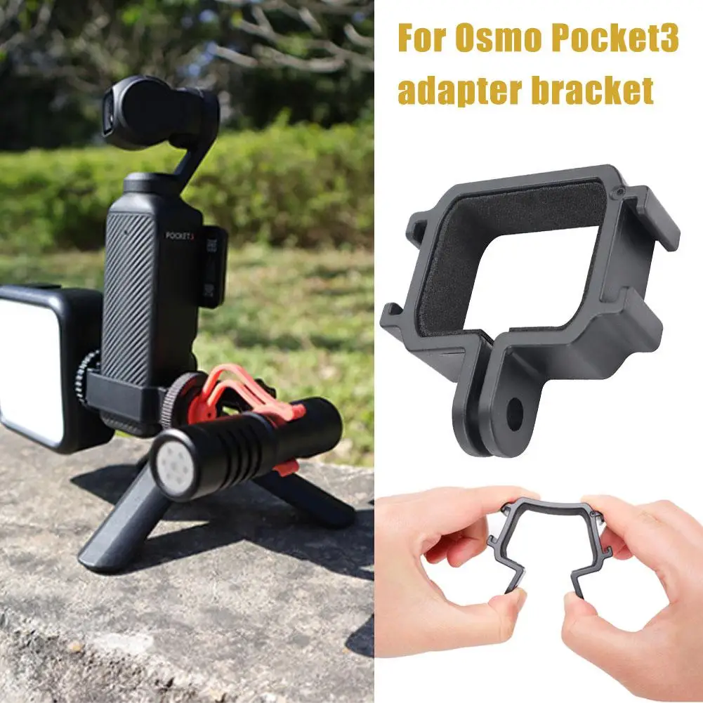 

For DJI OSMO pocket3 adapter bracket extension frame pan tilt camera fixed bracket accessories