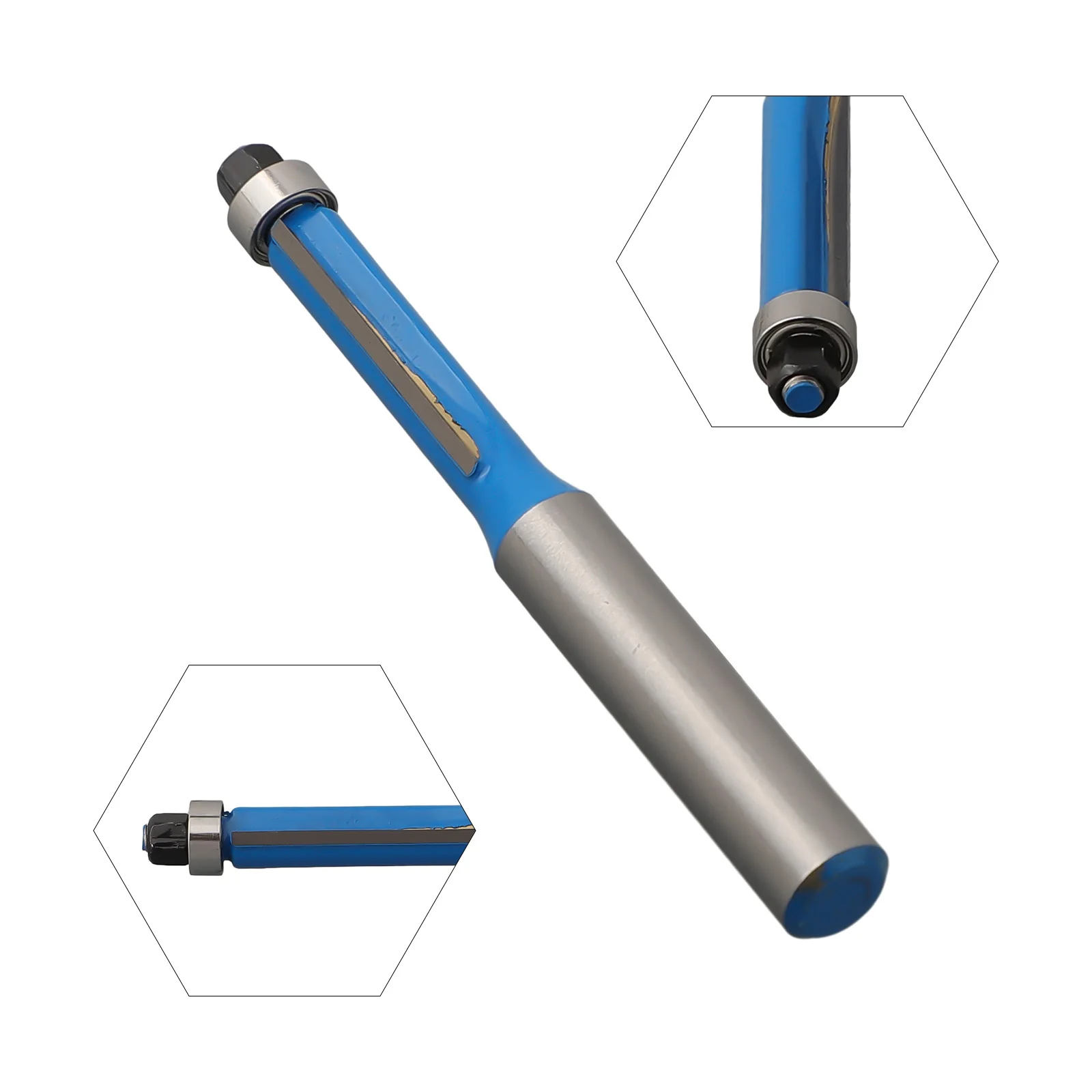 8mm Shank Double-Edged Trim Router Bit With Bearing For Wood Template Pattern Double Edge Straight Router Bit Woodworking
8mm Shank Double-Edged Trim Router Bit With Bearing For Wood Template Pattern Double Edge Straight Router Bit Woodworking