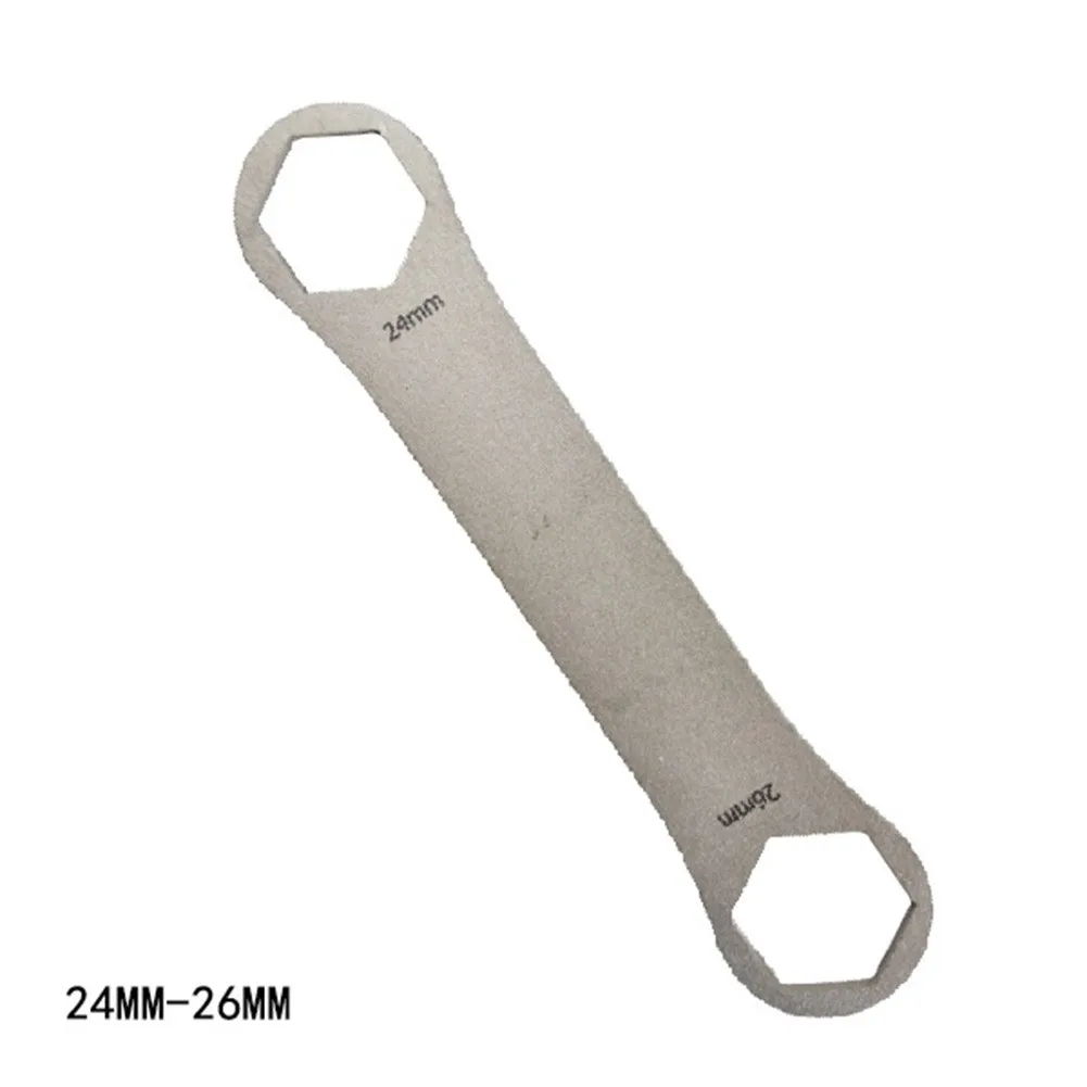 Bicycle Front Fork Wrench Stainless Steel Double Head Compact Portable Mountain Bike Rockshox Fox Repair Top Cover Wrench
Bicycle Front Fork Wrench Stainless Steel Double Head Compact Portable Mountain Bike Rockshox Fox Repair Top Cover Wrench