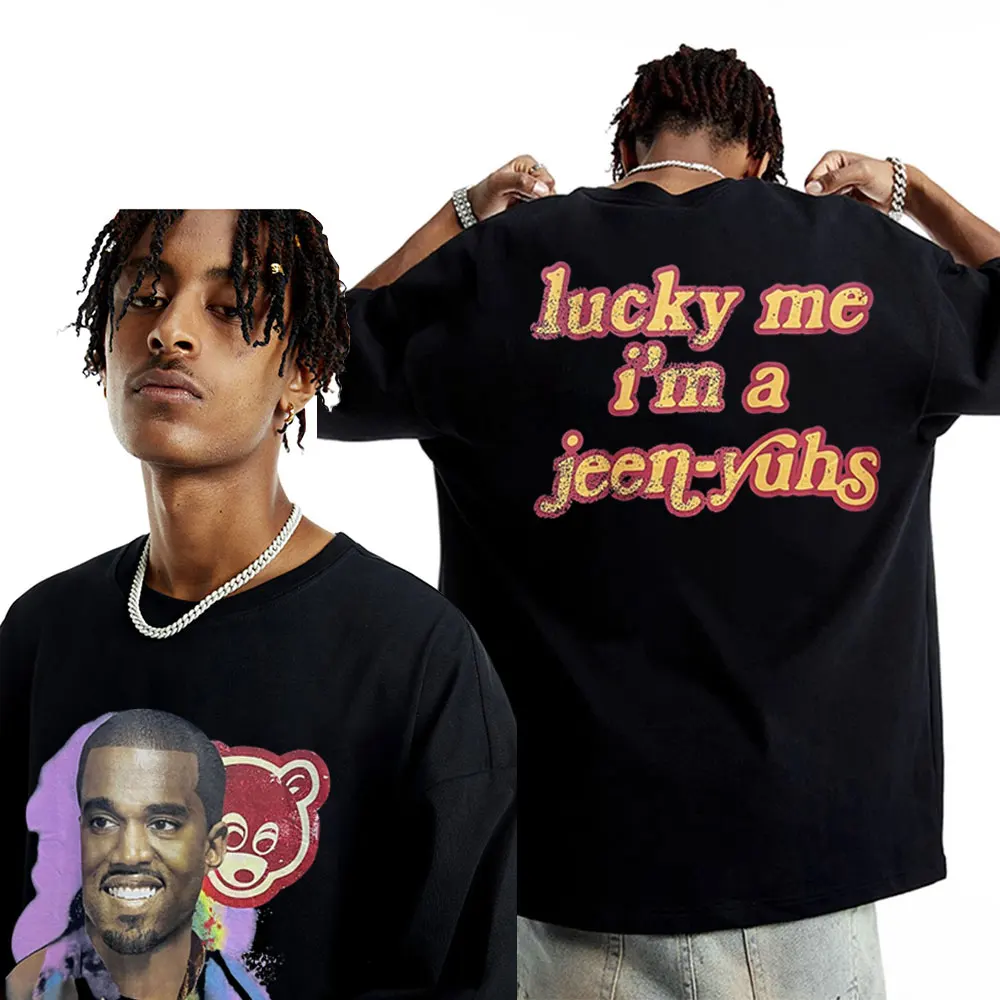 Rapper Kanye West T Shirt College Dropout Graduation Hip Hop Vintage Short Sleeve T-shirts Casual Oversized Tee Shirts Men's
Rapper Kanye West T Shirt College Dropout Graduation Hip Hop Vintage Short Sleeve T-shirts Casual Oversized Tee Shirts Men's