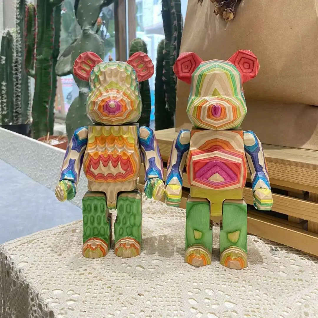 BE@RBRICK Karimoku Fragment Design HAROSHI Vertical BearBrick 400% 28cm Polygonal Bear with Wave and Vertical Stripe Design
BE@RBRICK Karimoku Fragment Design HAROSHI Vertical BearBrick 400% 28cm Polygonal Bear with Wave and Vertical Stripe Design