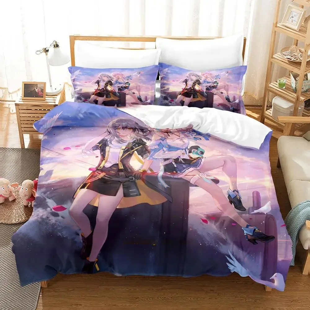 

Anime Haikyuu Volleyball Bedding Set Boys Girls Twin Queen Size Duvet Cover Pillowcase Bed Kids Adult Fashion Home Textileextile
