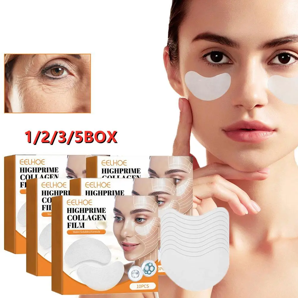 

1/2/3/5BOX Highprime Collagen Soluble Film Anti Aging Wrinkles Remove Dark Circles Nourish Mask Moisturizing Lift Firming Care