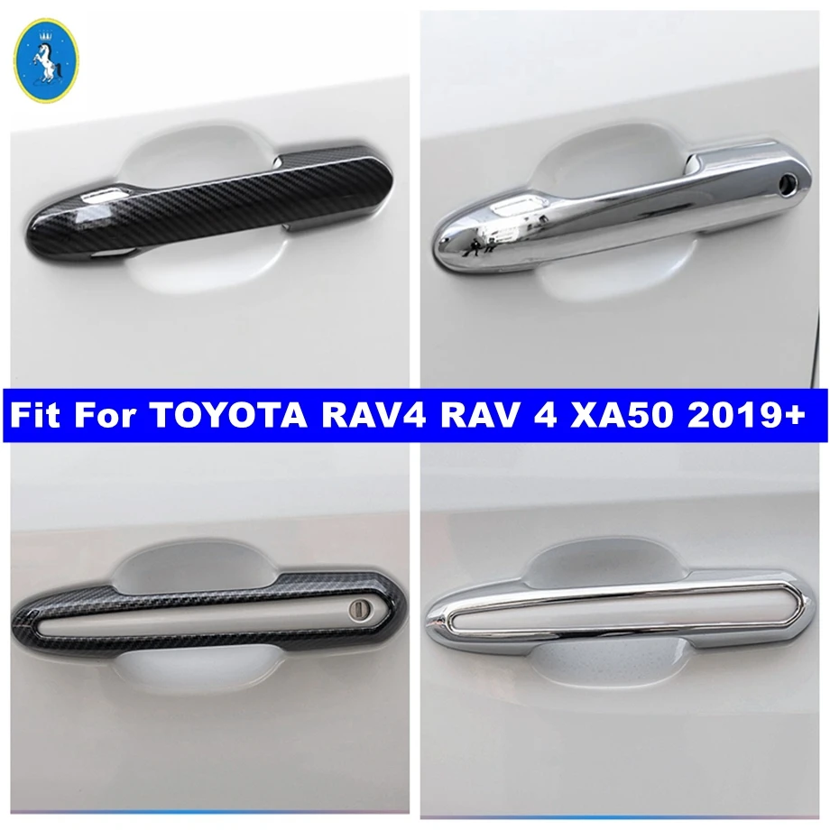 Car Accessories Side Door Handle Pull Doorknob Decor Frame Cover Trim For TOYOTA RAV4 RAV 4 XA50 2019 - 2023 Carbon Fiber Look
Car Accessories Side Door Handle Pull Doorknob Decor Frame Cover Trim For TOYOTA RAV4 RAV 4 XA50 2019 - 2023 Carbon Fiber Look