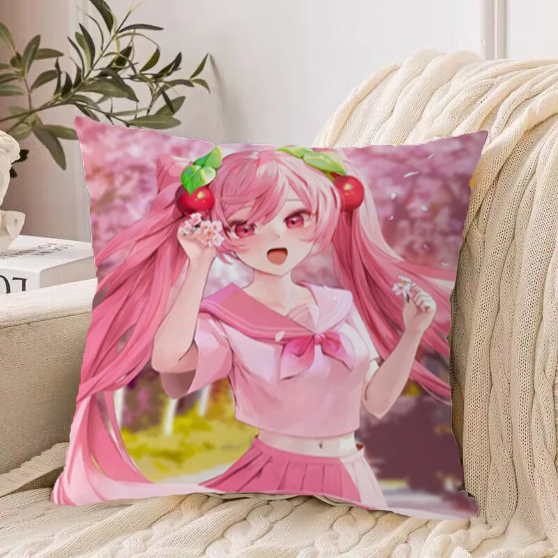 Cushion Cover 40*40 H-Hatsune MIku Pillow Cases Decorative Cushions for Bed Fall Decoration Pillowcase 45*45 Ornamental Pillows 
Cushion Cover 40*40 H-Hatsune MIku Pillow Cases Decorative Cushions for Bed Fall Decoration Pillowcase 45*45 Ornamental Pillows
