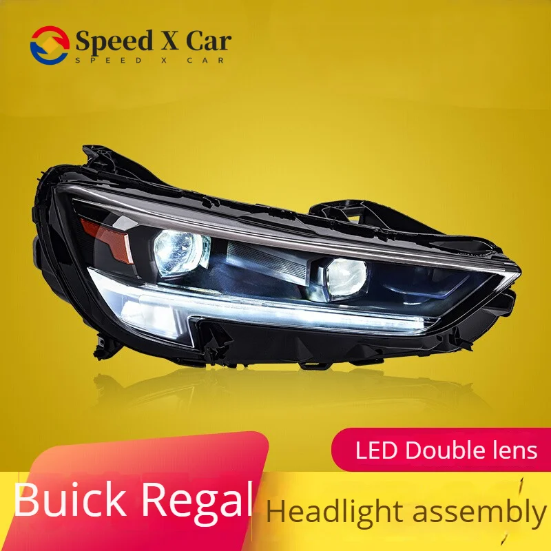Speed-x Suitable For 20-21 Buick New Regal Led Headlight Assembly Retrofit Gs Led Streamer Steering Daily Running Light
Speed-x Suitable For 20-21 Buick New Regal Led Headlight Assembly Retrofit Gs Led Streamer Steering Daily Running Light