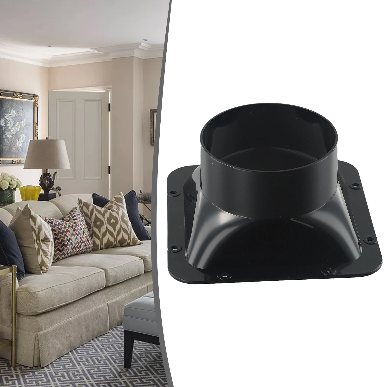 Ventilation Duct Flange Connector Smooth Surface Ventilation Equipment 100MM 110MM ABS None Corrosion Resistance
Ventilation Duct Flange Connector Smooth Surface Ventilation Equipment 100MM 110MM ABS None Corrosion Resistance