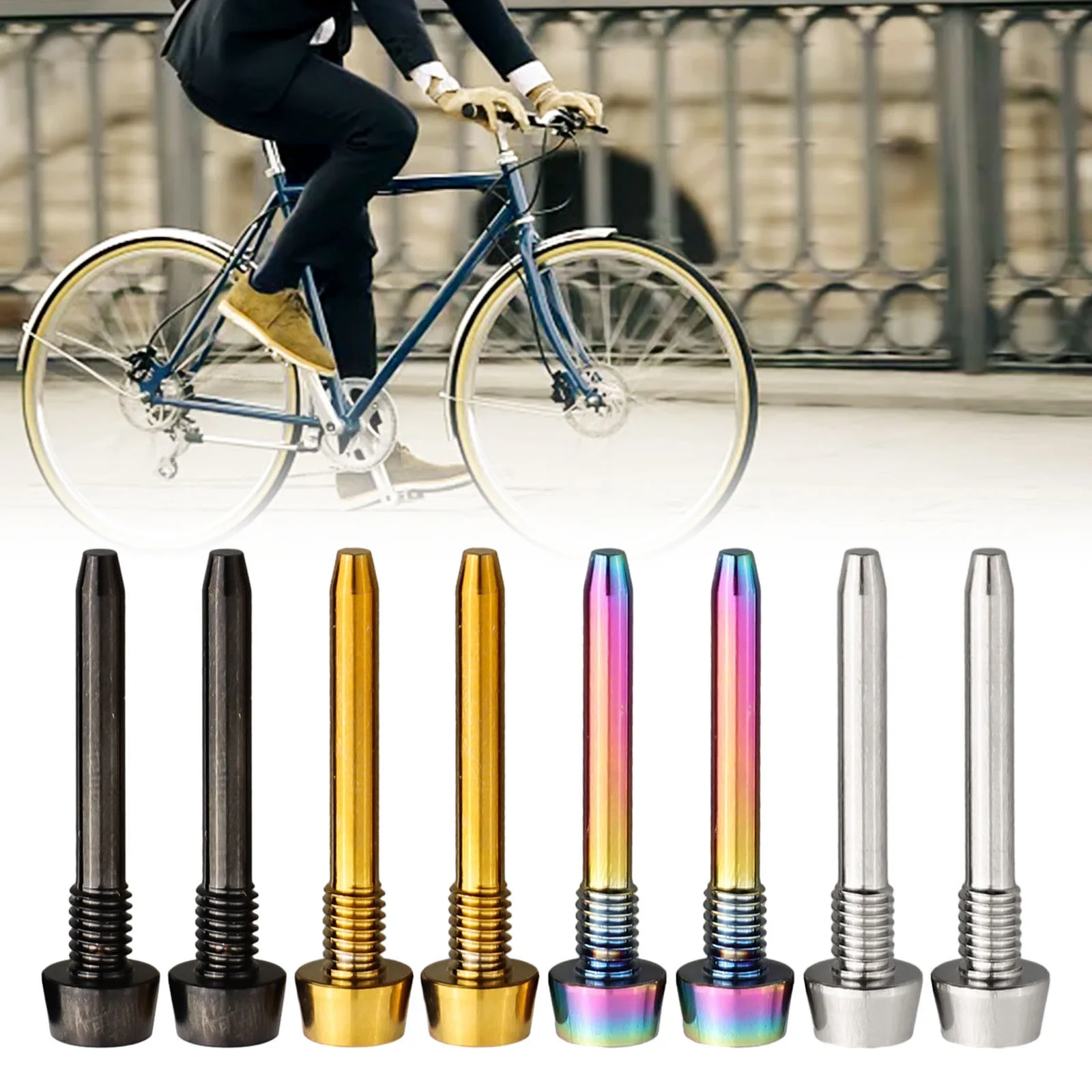 4pcs M4x26mm Bike Titanium Alloy Disc Brake Caliper Bolt Pin Plug For MT2/4/5/6/8 Bicycle Brake Parts Accessories
4pcs M4x26mm Bike Titanium Alloy Disc Brake Caliper Bolt Pin Plug For MT2/4/5/6/8 Bicycle Brake Parts Accessories