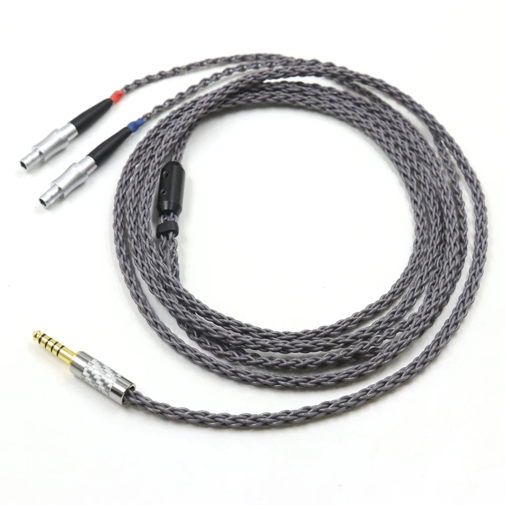 

HIFI 3.5/2.5/4.4mm Balanced OCC Silver Plated Headphone Upgrade Cable For HD800 HD800S HD820 Headset Cable