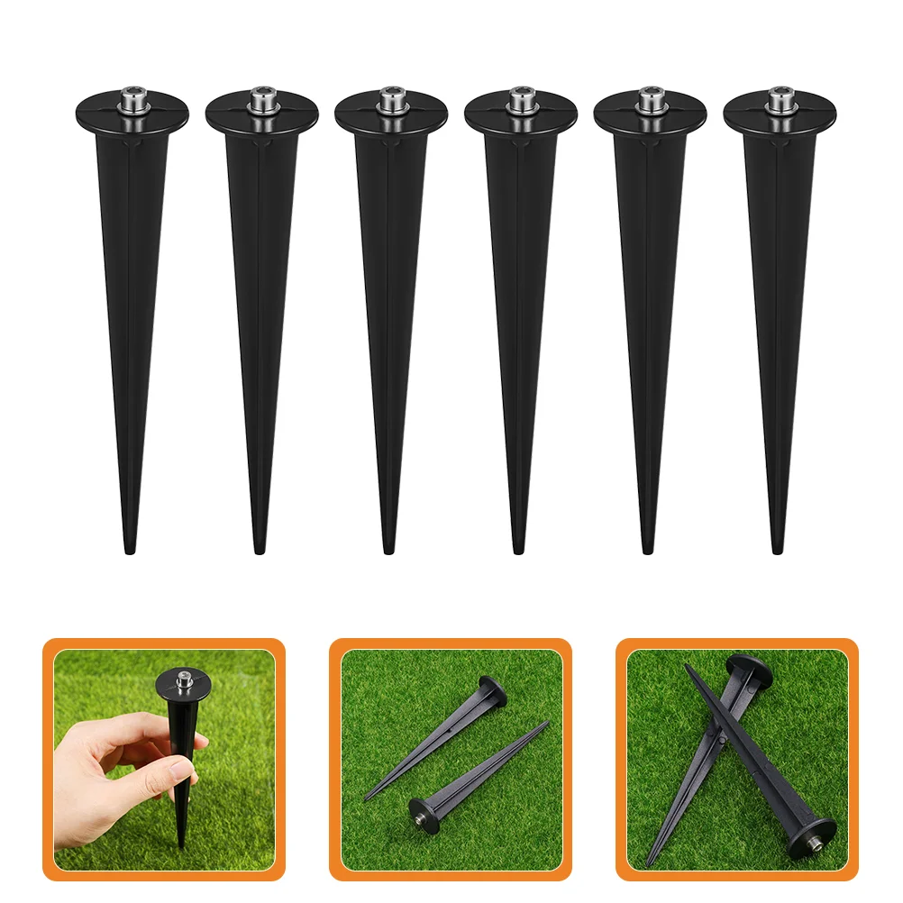

6pcs Solar Lights Replacement Spike, Outdoor Stakes Ground for Garden Lights Landscape Pathway