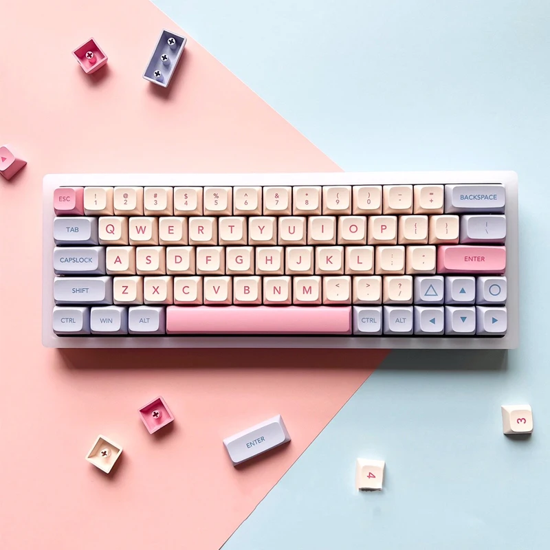 Marshmallow Pink Cute Keycap XDA Height PBT Sublimation132 Key Game Mechanical Keyboard Keycap Fit 75v3ciy68/84/87/104/108/98
Marshmallow Pink Cute Keycap XDA Height PBT Sublimation132 Key Game Mechanical Keyboard Keycap Fit 75v3ciy68/84/87/104/108/98