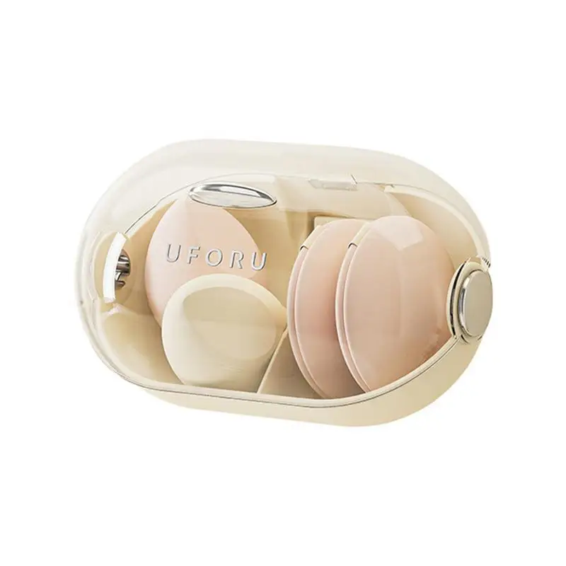 Cosmetics Storage Box Dust-proof Makeup Sponge Organizer Multi-functional Beauty Egg Puff Display Case With Drainage Hole
Cosmetics Storage Box Dust-proof Makeup Sponge Organizer Multi-functional Beauty Egg Puff Display Case With Drainage Hole