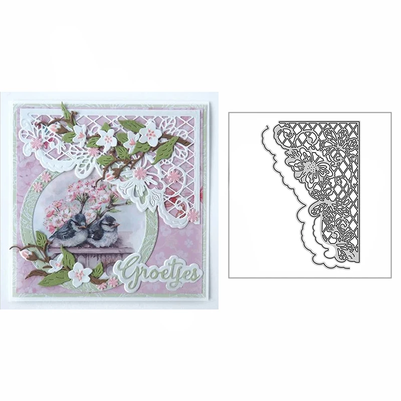 New 2022 Beautiful Mesh Lace Metal Cutting Dies For DIY Scrapbooking and Card Making Embossing Craft Decorative No Stamps
New 2022 Beautiful Mesh Lace Metal Cutting Dies For DIY Scrapbooking and Card Making Embossing Craft Decorative No Stamps
