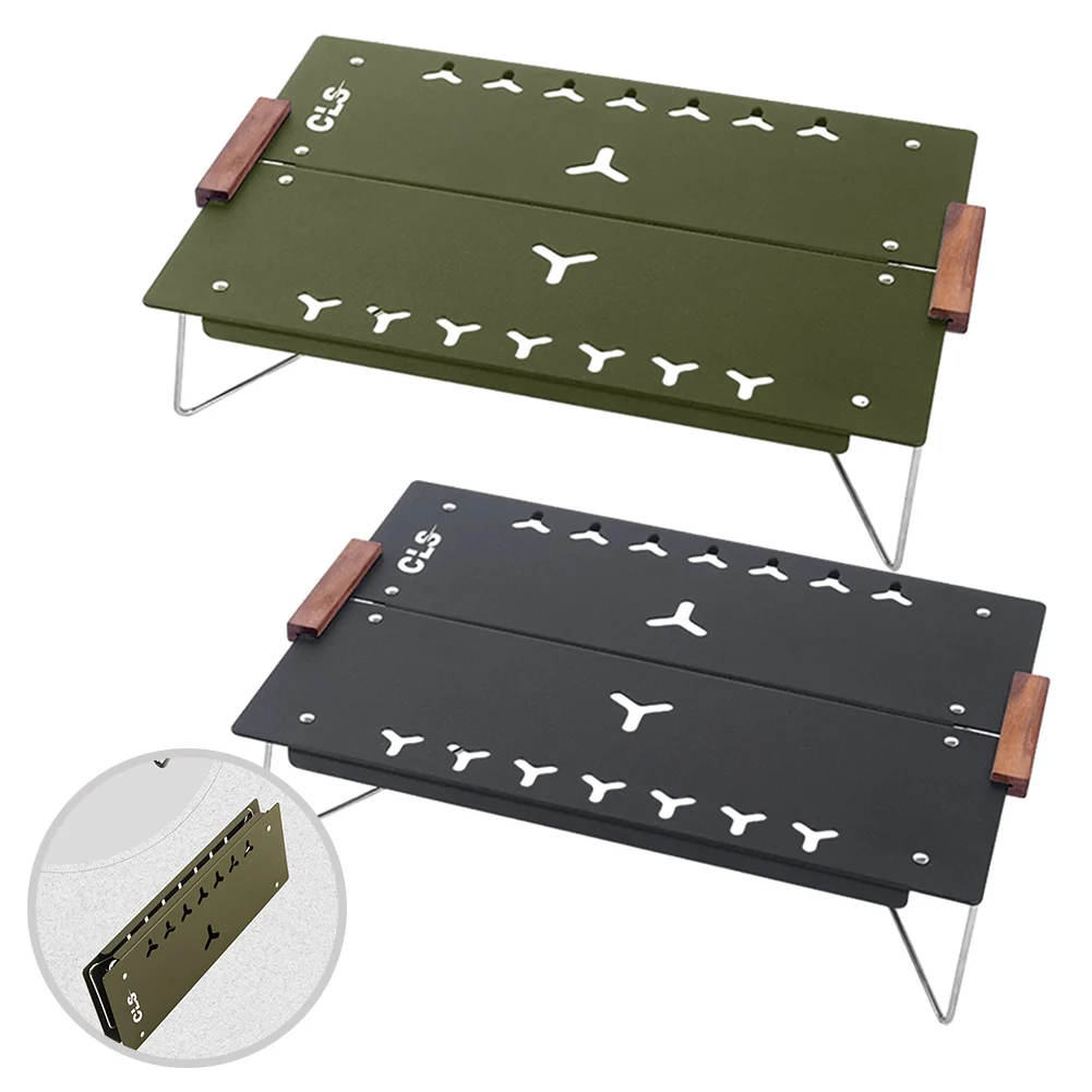 Outdoor Mini Portable Folding Table Aluminum Alloy Table Army Green Foldable Picnic Camping Table Tool Accessories Hot Selling
Outdoor Mini Portable Folding Table Aluminum Alloy Table Army Green Foldable Picnic Camping Table Tool Accessories Hot Selling