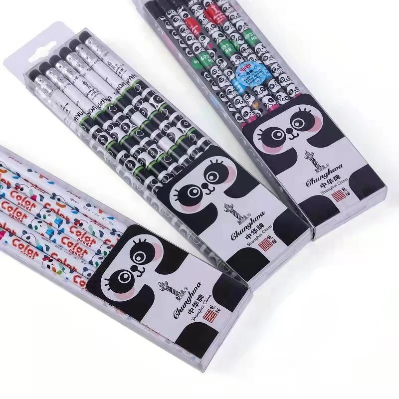 12 Pack Panda Pattern HB Pencil Student Children's Writing Practice Word Round Rod Pencil School Supplies
12 Pack Panda Pattern HB Pencil Student Children's Writing Practice Word Round Rod Pencil School Supplies