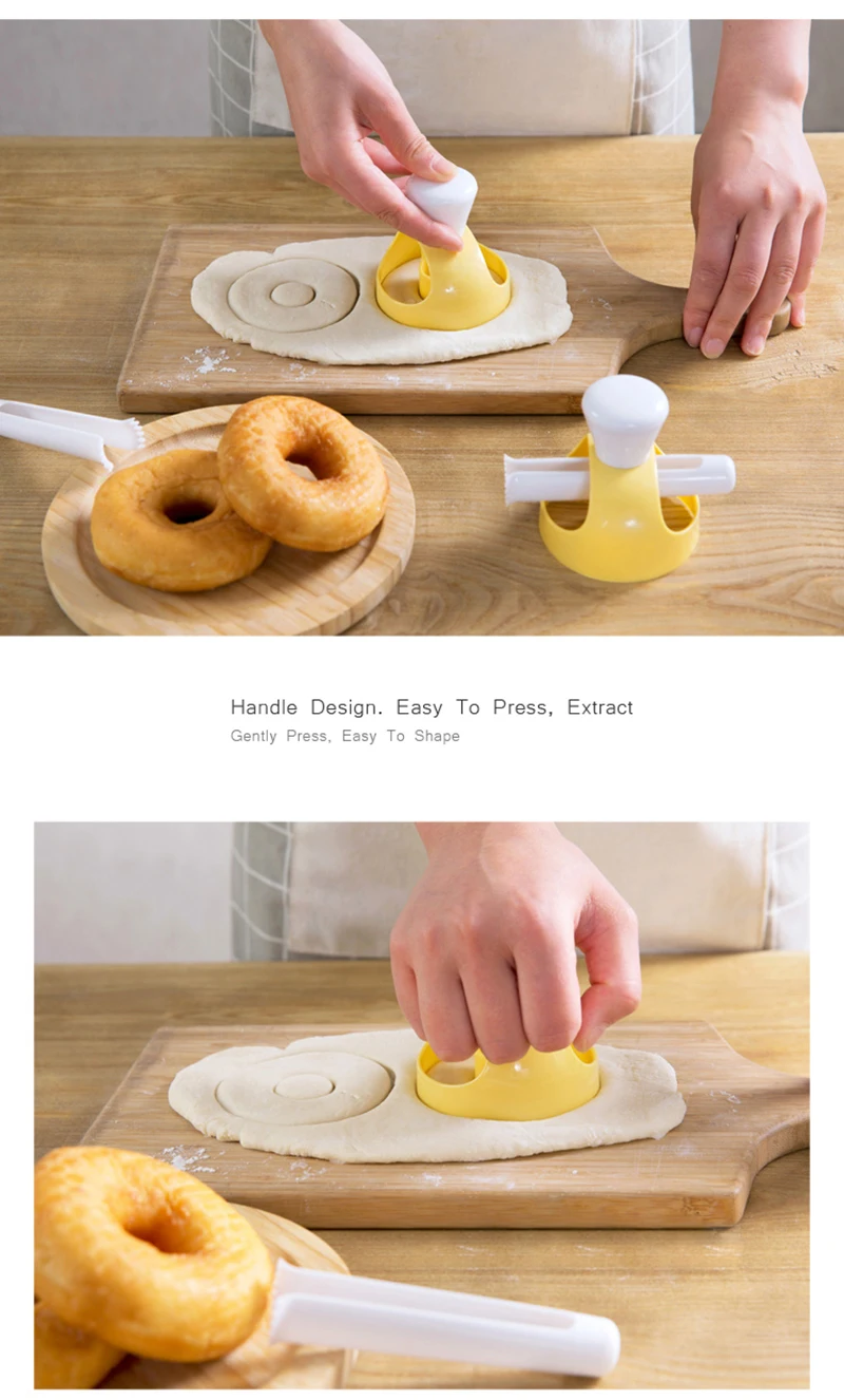 Creative Kitchen Accessories Gadgets Donut Mold Cutter Food