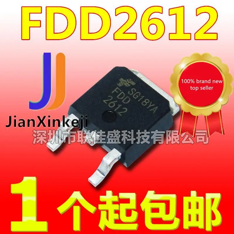 20 шт., 100% оригинальные новые фотообои FDD2612 2612 4.9A 200V N-channel в наличии TO-252
20 шт., 100% оригинальные новые фотообои FDD2612 2612 4.9A 200V N-channel в наличии TO-252