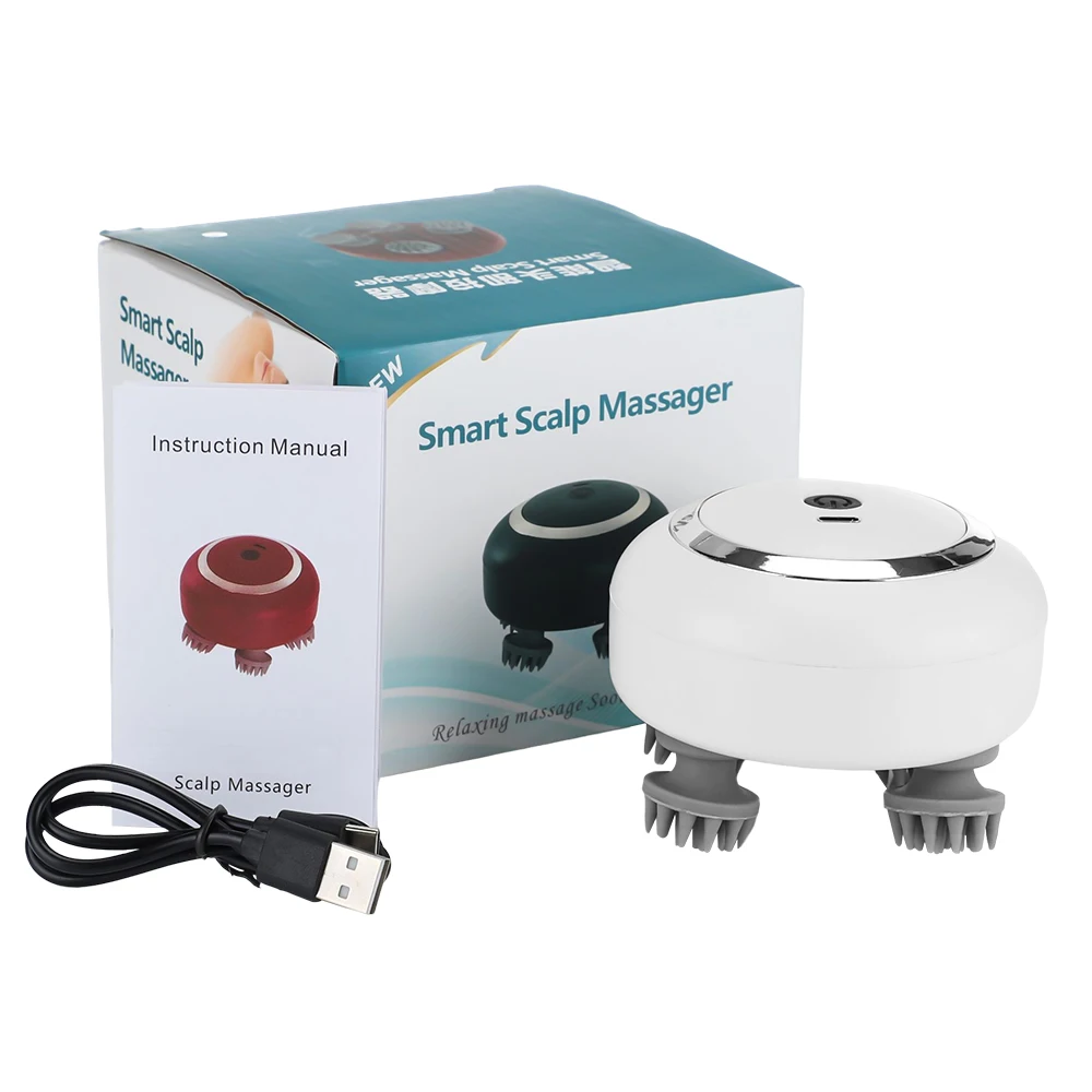 Electric Head Massager Mini Rechargeable Head Massage Device Electric Multi-function Scalp Massager for Man Women Cats Dogs Pet
Electric Head Massager Mini Rechargeable Head Massage Device Electric Multi-function Scalp Massager for Man Women Cats Dogs Pet