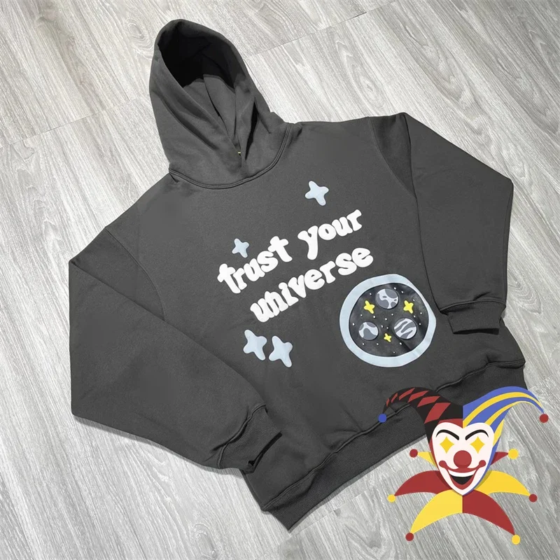 Foam Print BROKEN PLANET Oversize Clothing Streetwear Sweatshirt Pullover Hoodies For Men
Foam Print BROKEN PLANET Oversize Clothing Streetwear Sweatshirt Pullover Hoodies For Men