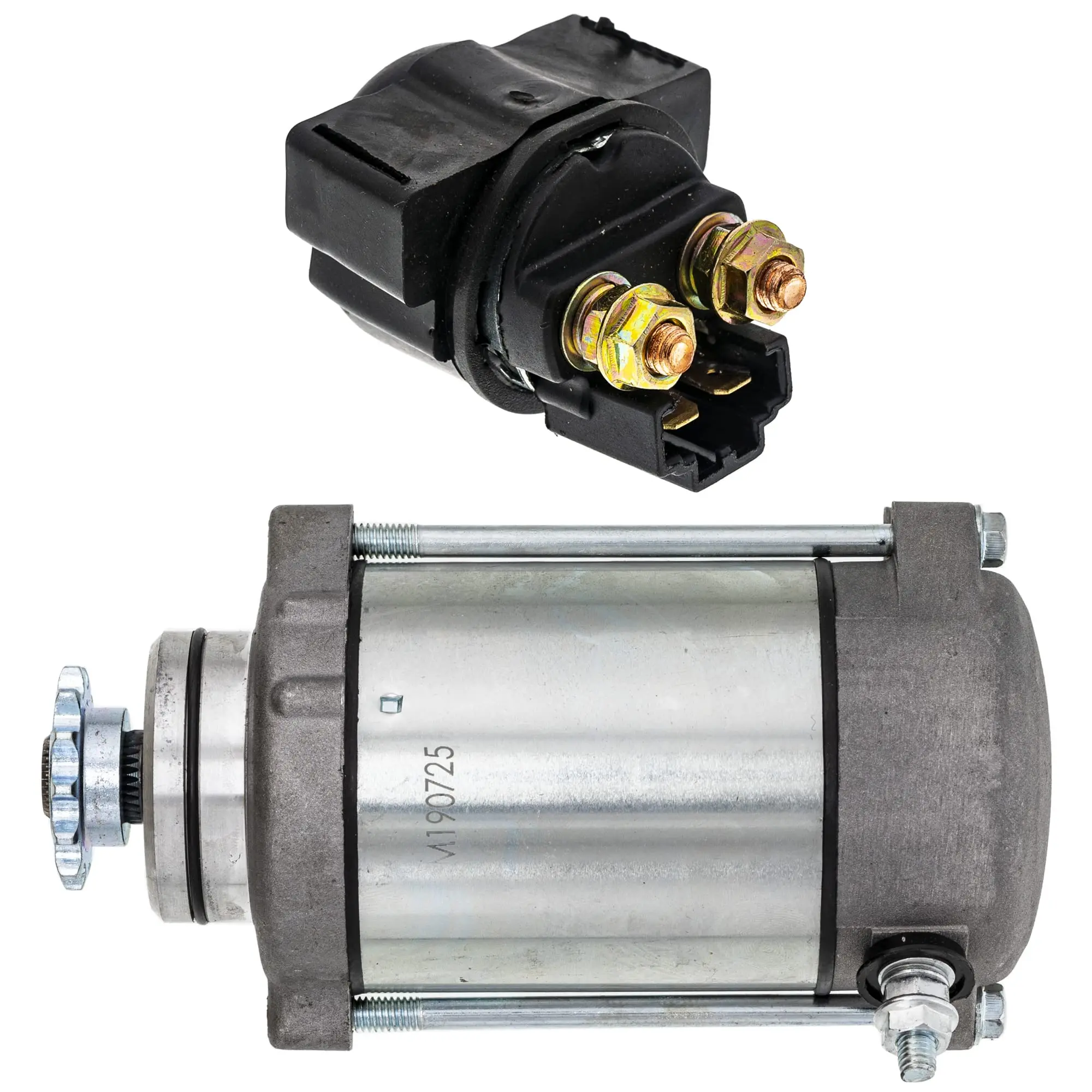 Starter Motor Solenoid Kit For Kawasaki Bayou Prairie Lakota 300 Sport 21163-1141 27010-0766 ATV
Starter Motor Solenoid Kit For Kawasaki Bayou Prairie Lakota 300 Sport 21163-1141 27010-0766 ATV