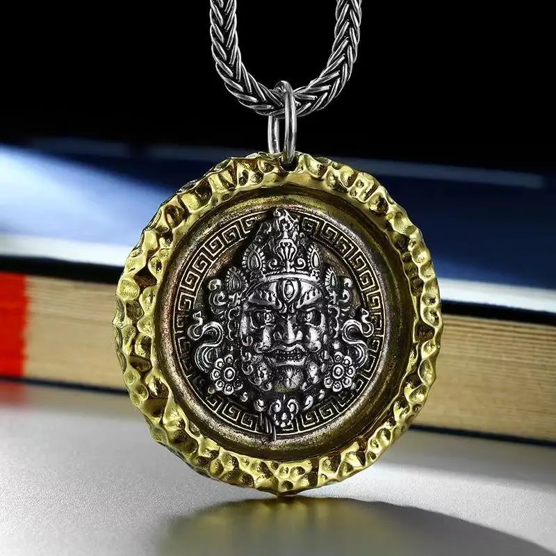 China-Chic Vintage Yellow God of Wealth Five Emperors Qian Men's Pendant Fashion Personality Small crowd Sculpture Women's Chine
China-Chic Vintage Yellow God of Wealth Five Emperors Qian Men's Pendant Fashion Personality Small crowd Sculpture Women's Chine