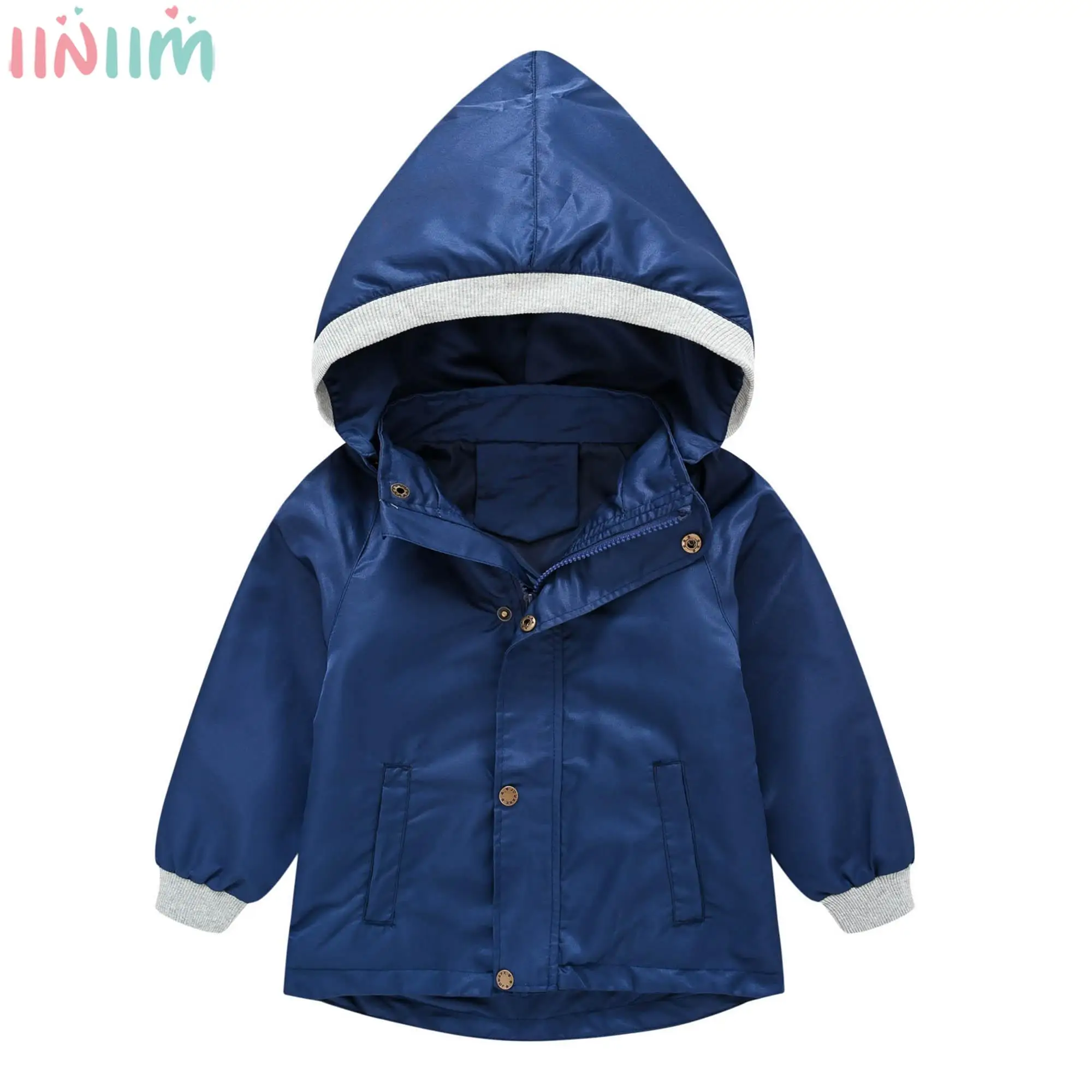 Kids Hooded Windbreaker Jacket Long Sleeve Zipper Waterproof Outerwear Solid Color Trench Coat for Cycling Hiking Camping School
Kids Hooded Windbreaker Jacket Long Sleeve Zipper Waterproof Outerwear Solid Color Trench Coat for Cycling Hiking Camping School