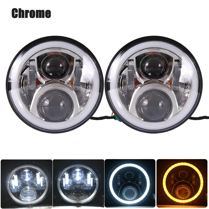 7 inch led headlight Car Headlight 60W 6000K High Low Beam Round Led Headlight Round Cars Running Lights
7 inch led headlight Car Headlight 60W 6000K High Low Beam Round Led Headlight Round Cars Running Lights