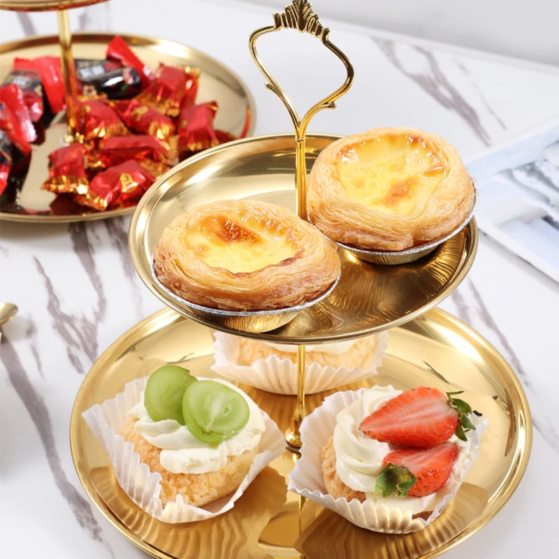 2 Layer Stainless Steel Cake Stand Fruit Tray Restaurant Detachable Dessert Rack Gold Silver Fruit Plate Snack Candy Tray
2 Layer Stainless Steel Cake Stand Fruit Tray Restaurant Detachable Dessert Rack Gold Silver Fruit Plate Snack Candy Tray