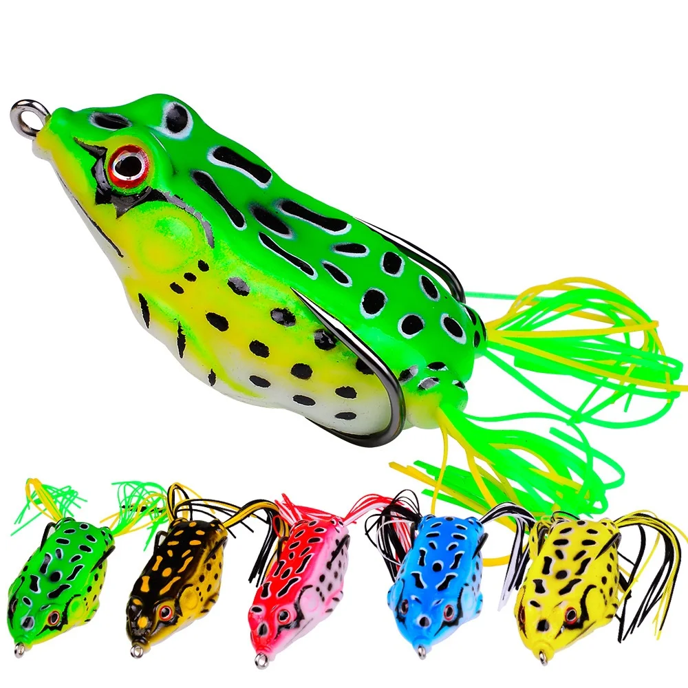 1 Pcs 5G 9G 13G 17.5G Frog Lure Soft Tube Bait Plastic Fishing Lure with Fishing Hooks Topwater Ray Frog Artificial 3D Eyes
1 Pcs 5G 9G 13G 17.5G Frog Lure Soft Tube Bait Plastic Fishing Lure with Fishing Hooks Topwater Ray Frog Artificial 3D Eyes