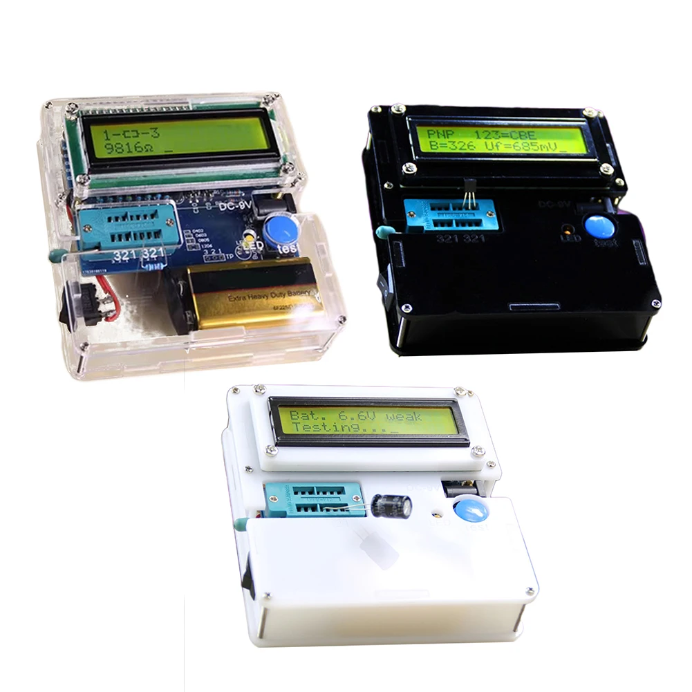 1 Piece Transistor Tester Kit To Measure Resistance And Capacitance Triode To Measure Inductance And Capacitance ESR Meter
1 Piece Transistor Tester Kit To Measure Resistance And Capacitance Triode To Measure Inductance And Capacitance ESR Meter