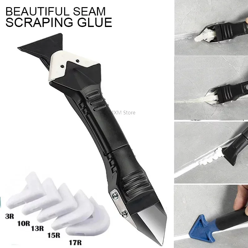 Silicone Scraper Squeegee Glue Remover Knife Caulking Angle Beauty Crack Trowel Tool Grout Scraper Kit 3in1 Multifunctional Home
Silicone Scraper Squeegee Glue Remover Knife Caulking Angle Beauty Crack Trowel Tool Grout Scraper Kit 3in1 Multifunctional Home