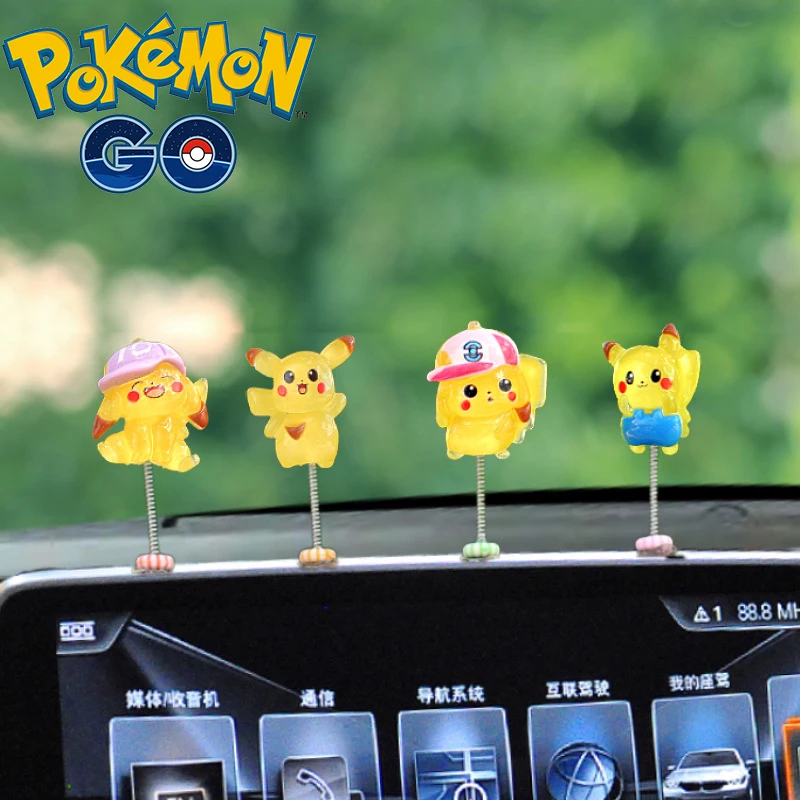 1set Pokemon Car Decorations Pendant Pikachu Anime Figure Spring Shake Head Doll Cartoon Funny Model Doll Toys Kids Gifts
1set Pokemon Car Decorations Pendant Pikachu Anime Figure Spring Shake Head Doll Cartoon Funny Model Doll Toys Kids Gifts