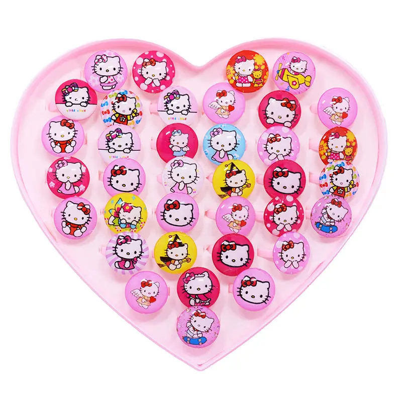 12/36Pcs Hello Kitty Kid Ring Anime Sanrio Kitty Cat Children Girl Rings Cartoon Animal Toy Ring Fashion Jewelry Accessories
12/36Pcs Hello Kitty Kid Ring Anime Sanrio Kitty Cat Children Girl Rings Cartoon Animal Toy Ring Fashion Jewelry Accessories