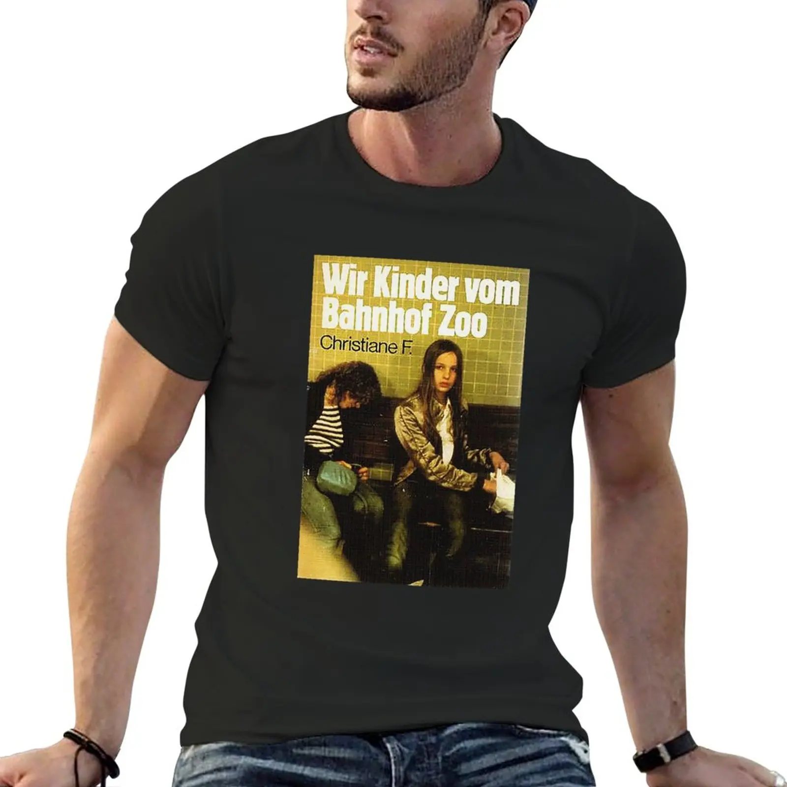 WIR KINDER VOM BAHNHOF ZOO - Christiane F. T-Shirt plain Short sleeve tee mens tall t shirts
WIR KINDER VOM BAHNHOF ZOO - Christiane F. T-Shirt plain Short sleeve tee mens tall t shirts