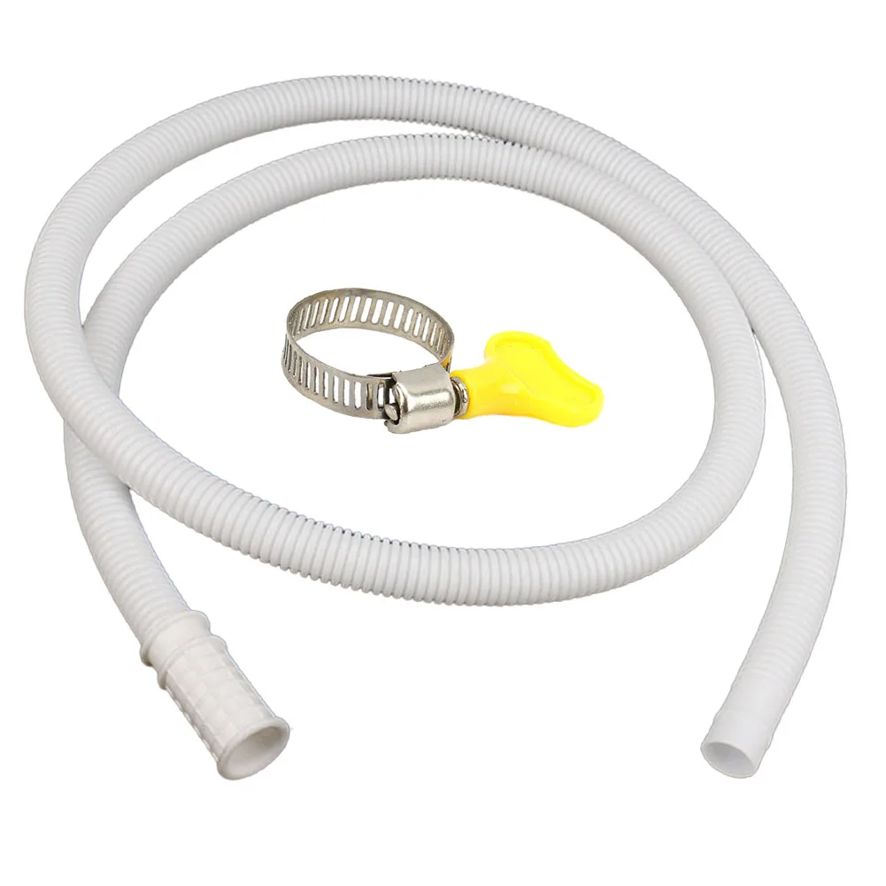 Washing Machine Inlet Pipe Air Conditioning Drain Tube White Extension Drain Hose With Pipe Clamp For Bathroom Accessories 100cm
Washing Machine Inlet Pipe Air Conditioning Drain Tube White Extension Drain Hose With Pipe Clamp For Bathroom Accessories 100cm