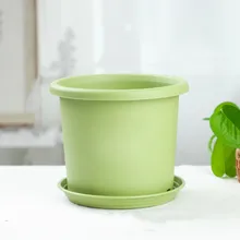 1pc Plastic Plant Pot Colour Flower Pots Resin Gloss Planters With Saucer Tray Drainage Holes Home Outdoor Indoor Garden Decor
1pc Plastic Plant Pot Colour Flower Pots Resin Gloss Planters With Saucer Tray Drainage Holes Home Outdoor Indoor Garden Decor