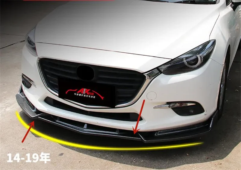 Хромированный бампер для Mazda 3 AXELA 2014-2019 ABS, передний бампер, бампер, передний спойлер для губ, защита от царапин, автомобильные аксессуары
Хромированный бампер для Mazda 3 AXELA 2014-2019 ABS, передний бампер, бампер, передний спойлер для губ, защита от царапин, автомобильные аксессуары