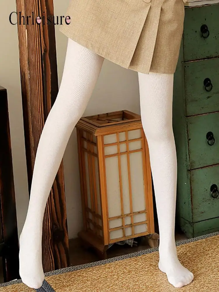 CHRLEISURE Slim Women Pantyhose Winter Warm Elasticity Tights Woman Streetwear Fleece Thermal Stockings Vertical Stripes Pants
CHRLEISURE Slim Women Pantyhose Winter Warm Elasticity Tights Woman Streetwear Fleece Thermal Stockings Vertical Stripes Pants