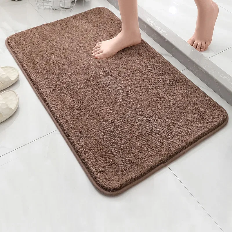Fluffy Bathroom Bath Mat Anti-slip Bath Carpets Doormat for Toilet Absorbent Floor Rug Beside Bathtub Wash Basin Washable
Fluffy Bathroom Bath Mat Anti-slip Bath Carpets Doormat for Toilet Absorbent Floor Rug Beside Bathtub Wash Basin Washable