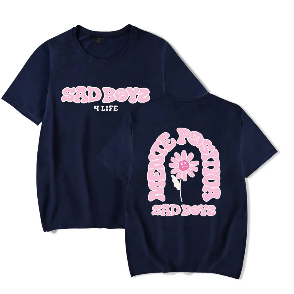 

Летняя Винтажная футболка с цветочным принтом для юниоров H Merch $ AD Boyz 90-х, модная футболка унисекс с коротким рукавом, повседневные женские топы