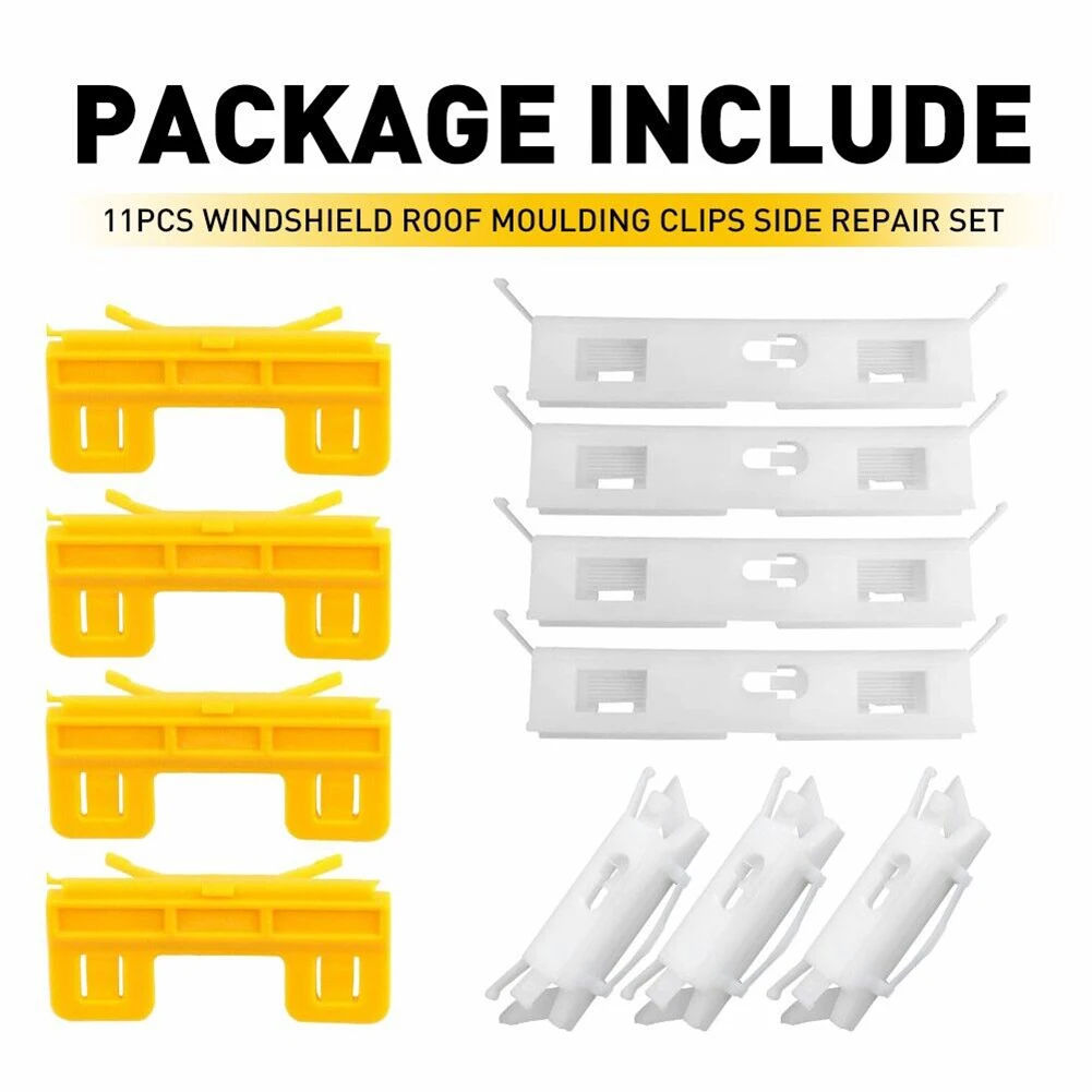 11Pcs/Set Windshield Roof Molding Clip for Honda for Accord For Civic For HR-V Car Windshield Clip Accessories Parts
11Pcs/Set Windshield Roof Molding Clip for Honda for Accord For Civic For HR-V Car Windshield Clip Accessories Parts